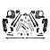 Fabtech Motorsports 6 Inch Lift Kit Suspension Dirt Logic - K2146DL