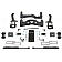 Fabtech Motorsports 6 Inch Lift Kit Suspension Stealth Series - K2190M