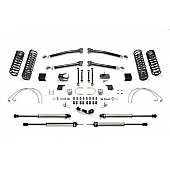 Fabtech Motorsports 5 Inch Lift Kit Suspension Dirt Logic - K4068DL