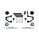 Fabtech Motorsports 4 Inch Lift Kit Suspension Budget System - K1060