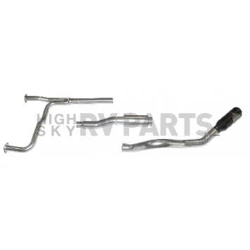 Gibson Exhaust Metal Mulisha Cat Back System - 60-0012