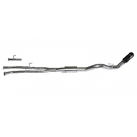Gibson Exhaust Metal Mulisha Cat Back System - 60-0013