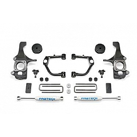 Fabtech Motorsports 4 Inch Performance System Lift Kit Suspension - K7028