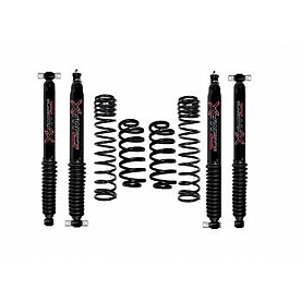 Skyjacker Suspensions Black Max 6 Inch Lift Kit - TJ60RR1LTK-B