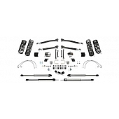 Fabtech Motorsports 3 Inch Lift Kit Suspension Dirt Logic - K4055DL