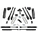 Fabtech Motorsports 6 Inch Lift Kit Suspension Stealth Series - K2120M