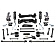 Fabtech Motorsports 6 Inch Lift Kit Suspension Dirt Logic - K7007DL