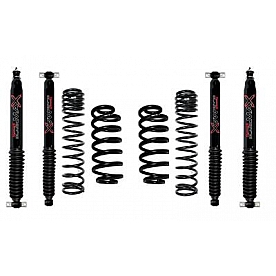 Skyjacker Suspensions Black Max 4 Inch Lift Kit - TJ40RR1LTK-B