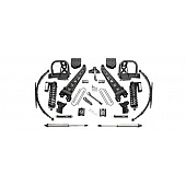 Fabtech Motorsports 10 Inch Lift Kit Suspension Dirt Logic - K2049DL