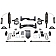 Fabtech Motorsports 6 Inch Lift Kit Suspension Dirt Logic - K1113DL