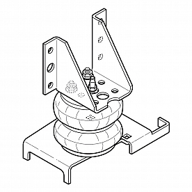 Firestone Industrial Helper Spring Kit - 2223