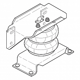 Firestone Industrial Helper Spring Kit - 2404