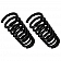 Moog Chassis Rear Coil Springs Pair - 81039