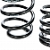 BBK Performance Gripp Series Lowering Coil Springs Set of 4 - 2501