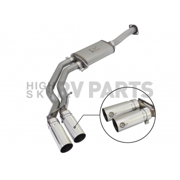 AFE Exhaust Rebel Cat Back System - 71-3010