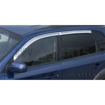 Putco Rainguard - Chrome Plated ABS Plastic Set Of 4 - 480153