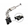 AFE Exhaust Rebel Cat Back System - 71-3096