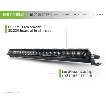Offroad Light Bar - LED BE20SW105W-6