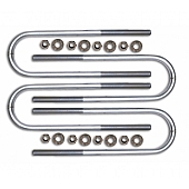 Icon Vehicle Dynamics Leaf Spring Axle U Bolt Kit - 37002