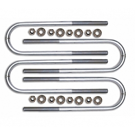 Icon Vehicle Dynamics Leaf Spring Axle U Bolt Kit - 37002