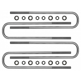Icon Vehicle Dynamics Leaf Spring Axle U Bolt Kit - 67001