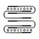 Icon Vehicle Dynamics Leaf Spring Axle U Bolt Kit - 67003