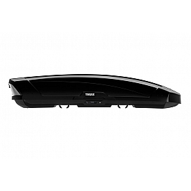 Thule Cargo Box Carrier - 55 Pound Capacity Dual Side Black - 6299B