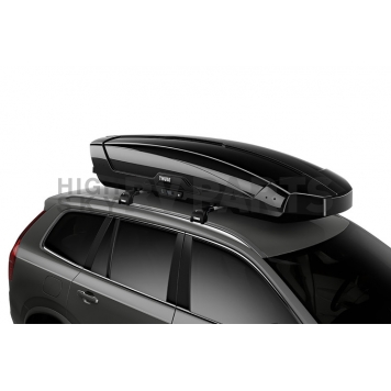 Thule Cargo Box Carrier - 55 Pound Capacity Dual Side Black - 6299B-2