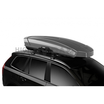 Thule Cargo Box Carrier - 55 Pound Capacity Dual Side Gray - 6299T-1