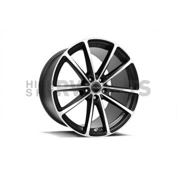 Carroll Shelby Wheels CS-10 Series - 20 x 9.5 Black With Natural Face - CS10-295530-BM