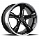 Carroll Shelby Wheels CS-11 Series - 20 x 9.5 Black - CS11-295530-B