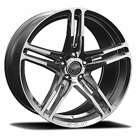Carroll Shelby Wheels CS-14 Series - 20 x 11 Hyper Silver - CS14-215455-CP