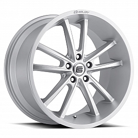 Carroll Shelby Wheels CS-2 Series - 20 x 9 Silver - CS2-295430-S