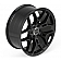 Carroll Shelby Wheels CS-45 Series - 22 x 9.5 Black - CS45-395512-B