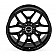 Carroll Shelby Wheels CS-45 Series - 22 x 9.5 Black - CS45-395512-B