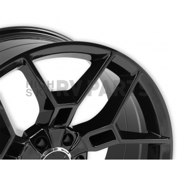 Carroll Shelby Wheels CS-45 Series - 22 x 9.5 Black - CS45-395512-B-7