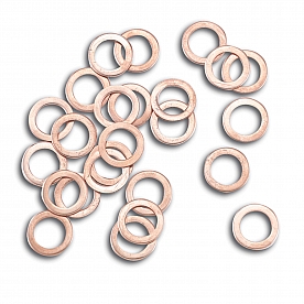 ACCEL Motorcycle Spark Plug Copper Index Washers Set Of 30 - 1002M