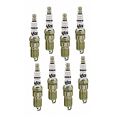 ACCEL U-Groove Resistor Spark Plug Set Of 8 - 8196