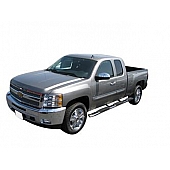 TrailFX Nerf Bar - Truck Wheel to Wheel Stainless Steel Oval 5 Inch - A7019S