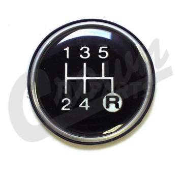 Crown Automotive Manual Trans Shifter Indicator Decal - J3241073
