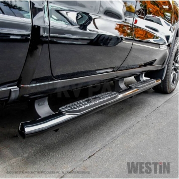 Westin Automotive Nerf Bar 4 Inch Black Powder Coated Steel - 21-24125-5