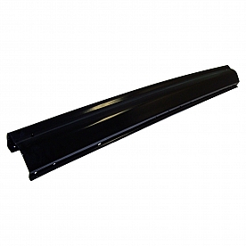 Crown Automotive Rear Bumper Painted Black Steel - 55234618