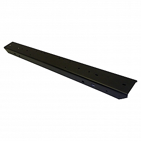 Crown Automotive Front Bumper Painted Black Steel - 5ED16T3X