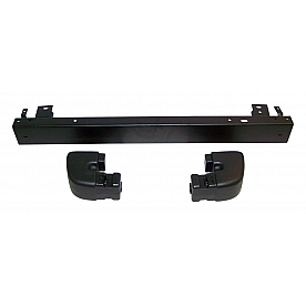 Crown Automotive Rear Bumper Painted Black Steel - 5ED18T3XK