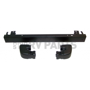 Crown Automotive Rear Bumper Painted Black Steel - 5ED18T3XK