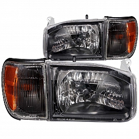 ANZO USA Headlight Assembly&nbsp;Rectangular&nbsp;Standard Beam&nbsp;Set Of 2 - 111051
