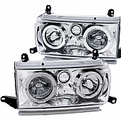 ANZO USA Headlight Assembly&nbsp;Rectangular&nbsp;Standard Beam&nbsp;Set Of 2 - 111092