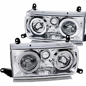 ANZO USA Headlight Assembly&nbsp;Rectangular&nbsp;Standard Beam&nbsp;Set Of 2 - 111092