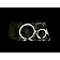 ANZO USA Headlight Assembly Trapezoid Projector Beam Set Of 2 - 111151
