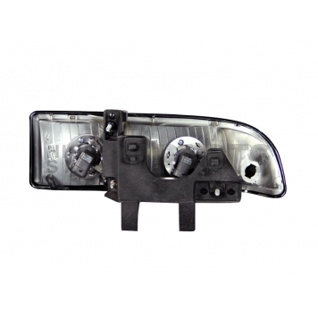 ANZO USA Headlight Assembly Trapezoid Standard Beam Set Of 2 - 111156-2
